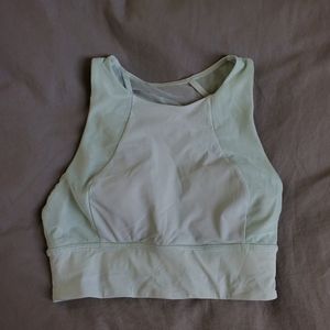 Lululemon set challenger bra island mist size 6